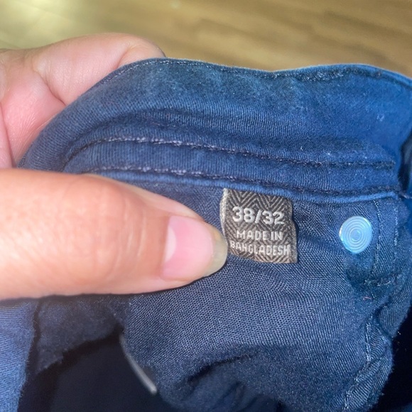 Jach's girlfriend medium wash straight fit stretch GF denim jeans size 38/32 - Picture 7 of 7